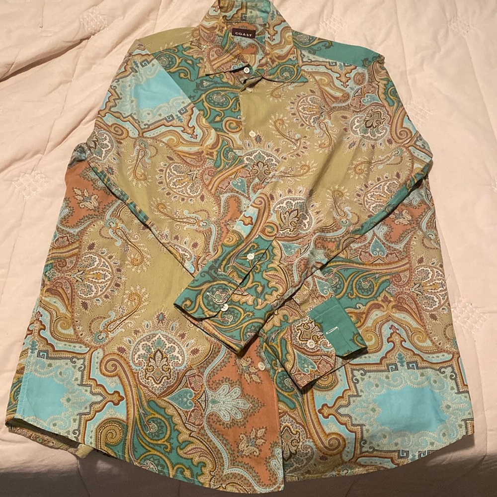 Coast long sleeve button down shirt